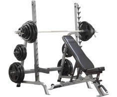 Multifunkcinis suolelis Body Solid Bench Rack Combo
