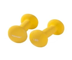 Neopreniniai hanteliai TUNTURI 2x 0,5-5kg (Svoris: 2 x 1.5kg)