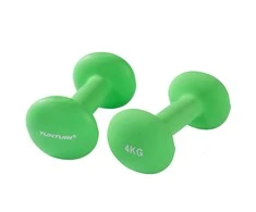 Neopreniniai hanteliai TUNTURI 2x 0,5-5kg (Svoris: 2 x 4kg)