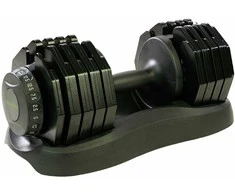 Reguliuojamo svorio svarmenų rinkinys Tunturi Selector, 25 kg
