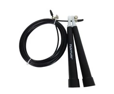 Šokdynė Tunturi Jumprope Steel Adjust, juoda
