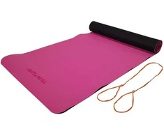 Tunturi Jogos kilimėlis - 4mm, juoda/rožinė