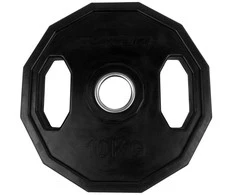 Olimpiniai gumuoti svarmenys TUNTURI 1,25-25kg (Svoris: 1 x 10 kg)