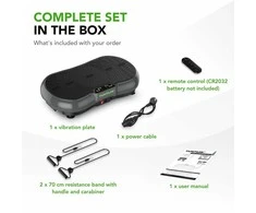 Vibracinė platforma Tunturi Cardio Fit V40