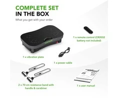 Vibracinė platforma Tunturi Cardio Fit V30