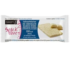 3x Siken Snack Time baltojo šokolado sausainiai 25g