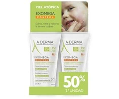 "A Derma Exomega Control" minkštinamasis kremas 2x50ml