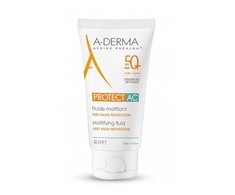 "A-Derma Protect AC" matinis skystis Spf50 + 40ml