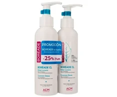ACM Noviderm Boréade CL Cleansing Kreminis prausimosi kremas 2x200ml