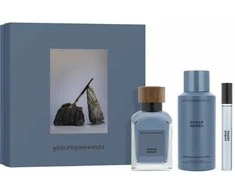 Adolfo Dominguez AD Ambar Negro Eau De Parfum Purškiklis, 120 ml Set 3 Pieces