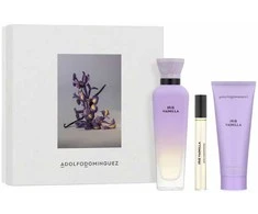 Adolfo Dominguez Iris Vainilla Eau De Parfum Purškiklis, 120 ml Set 3 Pieces