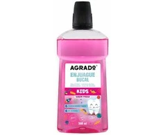 Agrado Enjuague Bucal Kids Fresa, 500 ml