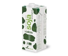 Alecosor Pack Leche Soja Biologica Con Calcio 6 X 1 Litro