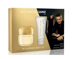 Alejandro Sanz Mi Acorde Eres Tu Eau De Toilette Purškiklis 100ml rinkinys 2 vnt