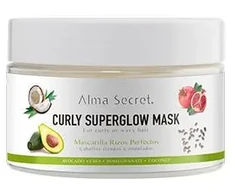 Alma Secret Skirtas garbanotiems plaukams Superglow Mask 250ml