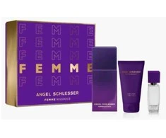 Angel Schlesser Femme Magique Eau De Toilette Purškiklis, 100 ml Set 3 Pieces