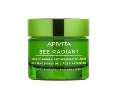 "Apivita Bee Radiant Gel-Kreminis Light Texture" gelinis kremas veidui nuo raukšlių 50ml