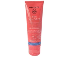 Apivita Bee Sun Safe drėkinamoji gaivinamoji emulsija veidui ir kūnui SPF50 100ml