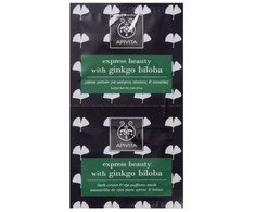 Apivita Dark Circles And Eye-Puffiness Mask With Ginkgo Biloba veido kaukė 2x2ml