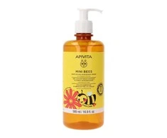 "Apivita Mini Bees" gelis kūdikiams "Calendula-Honey" 500ml