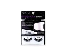 "Ardell Glamour Lashes 101 Demi Juodas" 3 dalių rinkinys