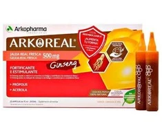 Arkopharma Arkoreal bičių pienelis + ženšenis 20V
