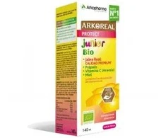 Arkopharma Arkoreal Protect Junior braškių sirupas 140ml