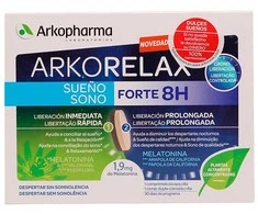 Arkopharma Arkorelax Sleep Forte 8H 30 dvisluoksnės tabletės