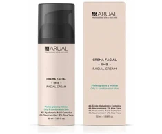 Arual Crema Facial Pieles Grasas, 50 ml