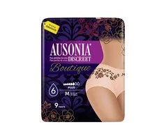 Ausonia Discreet Boutique Braguitas-Pants 9 vienetai