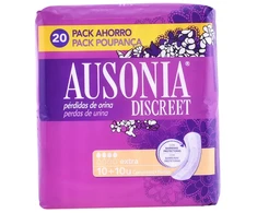 "Ausonia Discreet" papildomi higieniniai įklotai 20 vienetų