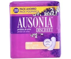 "Ausonia Discreet" papildomi higieniniai įklotai 20 vienetų