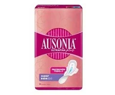 "Ausonia Ultrafine Plus Super Wings" įklotai 14 vnt