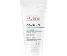 Avène Cleanance 3 In 1 Detox Mask valomoji kaukė jautriai, spuoguotai veido odai, 50 ml