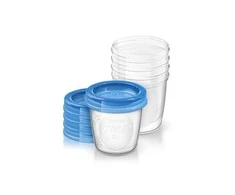 Philips "Avent" talpyklės motinos pienui 5 X 180ml 5 vnt