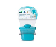 Philips "Avent" pieno miltelių indelis mėlynas 1vnt