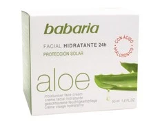 Babaria Aloe Vera Face Kreminis drėkinantis veido kremas, 50 ml
