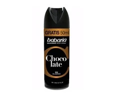 Babaria šokoladinis dezodorantas purškiklis 200ml