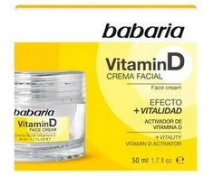 Babaria Crema Facial Ritual Vitamina D, 50 ml