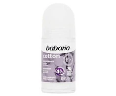 Babaria dezodorantas Cotton Roll On 50ml