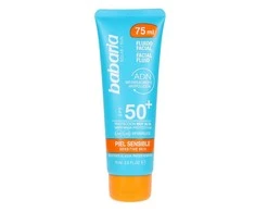 Babaria veido fluidas jautriai odai SPF50, 75 ml