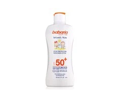 Babaria Sun Vaikams skirtas apsauginis losjonas nuo saulės, atsparus vandeniui Spf50 200ml