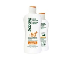 "Babaria Sun" apsauginis losjonas nuo saulės Spf50 Plus 200ml rinkinys 2 vnt