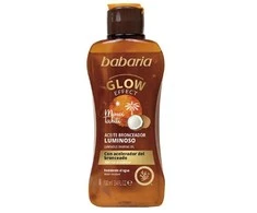 "Babaria" įdegio aliejaus gelis "Glowing Effect" 100ml