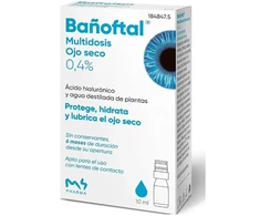 "Bañoftal" sausų akių lašai 10ml