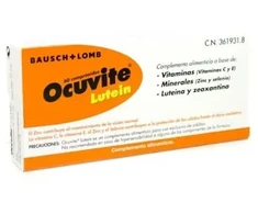 BAUSCH+LOMB "Ocuvite Lutein" 60 tablečių
