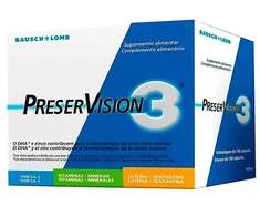 "Bausch+lomb Preservision" pakuotė 3 mėnesiams 180 kapsulių