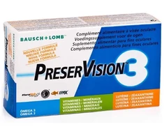 BAUSCH+LOMB Preservision 3 60 kapsulių