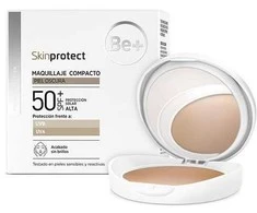 BE+ Skin Protect Compact Makeup Dark Skin SPF50