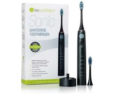 "Beconfident Sonic" elektrinis balinantis dantų šepetėlis "Juodas-Rausvai auksinė